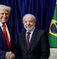 A visita acontece em um momento em que já se falava, nos bastidores, de um eventual afastamento entre Lula e Trump após o que ambos classificaram como uma "boa química"  Foto: Reuters / BBC News Brasil