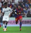  Foto: Yasser Bakhsh/Getty Images - Legenda: Vini Jr está confirmado para o El Clásico no próximo domingo (10) / Jogada10