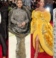 De look tímido à soberana absoluta: a evolução CHOCANTE de Rihanna no Met Gala em 12 aparições históricas.  Foto: Getty Images / Purepeople