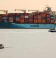 Navio Maersk teria atravessado Estreito de Ormuz  Foto: ANSA / Ansa - Brasil