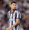 Neymar marcou o gol do Santos contra o Recoleta –  Foto: Divulgação / Conmebol / Jogada10