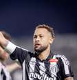 Neymar fez o gol no jogo entre Santos e Recoleta  Foto: Raul Baretta / Santos FC.