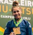 Brenda Alves afirmou que espera inspirar outras vítimas  Foto: Reprodução/@blasbjj/Instagram