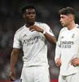 Tchouaméni e Valverde em jogo pelo Real Madrid Foto: Denis Doyle/Getty Images