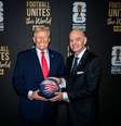 Encontro de Donald Trump com Gianni Infantino na Casa Branca, em Washington –  Foto: Joyce N. Boghosian / Jogada10