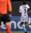 Spinelli vibra após o pênalti e empata o jogo para o Vasco diante do Audax, em Santiago. Foto: Dikran Sahagian / Vasco da Gama. / Jogada10