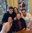 Faustão e família em seu aniversário de 76 anos  Foto: Instagram/Reprodução