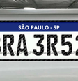  Placa de carro  Foto: Arte: Mundo do Automóvel para PCD