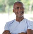 Romário em entrevista à Record  Foto: Divulgação/Record