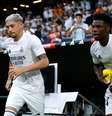 Valverde e Tchouaméni em jogo do Real Madrid Foto: Rico Brouwer/Soccrates/Getty Images
