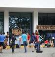 Estudantes ocupam a reitoria da USP desde quinta-feira, 7  Foto: Felipe Rau/Estadão / Estadão