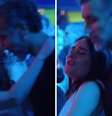 Alessandra Negrini dança coladinha com homem em show  Foto: AGNEWS | Leo Franco / AgNews