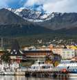 Ushuaia é conhecida como o 'fim do mundo' e serve porta de entrada para viagens para a Antártida e Patagônia  Foto: Getty Images / BBC News Brasil
