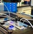 Com inteligência artificial, sistema Star consegue detectar e extrair um único espermatozoide em milissegundos enquanto ele passa por um minúsculo canal  Foto: Columbia University Fertility Center / BBC News Brasil