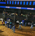 Peão morre após ser pisoteado por touro em rodeio no interior de São Paulo  Foto: Reprodução/YouTube/Votu International Rodeo