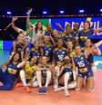 VNL Liga das Nações Seleção Brasileira feminina de vôlei Foto: Esporte News Mundo