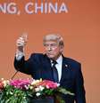 Trump confirmou que falou sobre Taiwan com Xi durante encontro em Pequim  Foto: ANSA / Ansa - Brasil