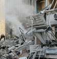 Drones russos destroem edifício de nove andares em Kiev  Foto: ANSA / Ansa - Brasil