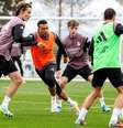 Foto: Divulgação - Legenda: Jogadores do Real Madrid durante treinamento da equipe / Jogada10
