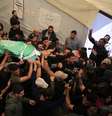 Corpo de Ezedin Al Hadad, líder do braço armado do Hamas, é velado em Gaza  Foto: Majdi Fathi/NurPhoto via Getty Images