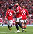 Momento do gol marcado por Bryan Mbeumo na vitória do United sobre o Nottingham Forest - Foto: Molly Darlington/Getty Images / Jogada10