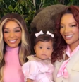 Brunna Gonçalves e Ludmilla comemoram primeiro aniversário da filha Foto: Reprodução/Instagram