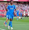 Vinicius Jr fez o único gol do Real Madrid na vitória sobre o Sevilla Foto: Divulgação/Real Madrid