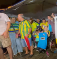 Torcedores de Santos comemoram convocação de Neymar  Foto: Terra