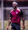 Memphis Depay durante treino do Corinthians  Foto: Rodrigo Coca/Corinthians