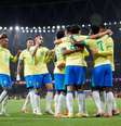Jogadores da Seleção Brasileira no duelo contra o Senegal   Foto: Rafael Ribeiro / CBF / Esporte News Mundo