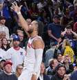 Jalen Brunson faz 41 pontos na casa dos Sixers Foto: Redes Sociais/New York Knicks / Esporte News Mundo