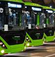 Ônibus elétricos estacionados em São Paulo  Foto: reprodução/mobilitas / Flipar