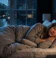 Dormir com chuva: por que isso acalma algumas pessoas e causa medo em outras? A resposta da psicologia.  Foto: Imagem Gerada por Inteligência Artificial via Google Gemini / Purepeople