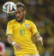 Neymar cabeceia a bola em jogo da Seleção   Foto:  Rafael Ribeiro/CBF