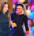 Encontrei na Zara, Renner e Bershka as jaquetas napoleônicas virais no estilo Michael Jackson e Paquita; confira tendência em alta.  Foto: Getty Images, Dave Benett / Reprodução Instagram @bianca / / Purepeople