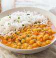 Curry de grão-de-bico com arroz basmati Foto: asife | Shutterstock / Portal EdiCase