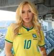Influenciadora mostrará bastidores e rotina da Seleção Brasileira no Mundial –  Foto: Reprodução de video / Jogada10