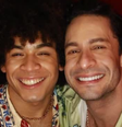 Rainer Cadete e o filho, Pietro Foto: Reprodução/Instagram