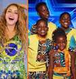 Shakira se apresentará com o Ghetto Kids, de Uganda.  Foto: Reprodução / Portal de Prefeitura
