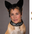 Montagem mostra Luana Piovani usando coleira com nome de Virginia Fonseca; mãe da influenciadora reagiu à publicação  Foto: Reprodução/Instagram