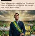 Financial Times diz que 'Dark Horse' ameaça 'afundar' projeto eleitoral de Flávio Bolsonaro Foto: Reprodução/Financial Times / Estadão