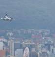 Embaixada dos Estados Unidos realiza exercício de emergência e evacuação aérea em Caracas, na Venezuela, no sábado.  Foto: RFI