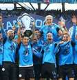Jogadores do Belgrano comemoram o título. Foto: Marcelo Endelli/Getty Images / Jogada10