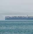 Navios no Estreito de Ormuz, em 22 de maio de 2026.  Foto: RFI
