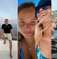 Da esquerda para a direita: Monica Montefalcone, Gialunca Benedetti, Giorgia Sommacal, Muriel Oddenino e Federico Gualtieri  Foto: Reprodução/Facebook/University of Genoa/Albatros Top Boat/Instagram