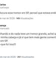 Internautas relataram ter sentido tremo em São Paulo  Foto: Reprodução/X