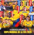 Com 4 jogadores do futebol brasileiro e James, Colômbia define convocados para Copa  Foto: Reprodução/@FCFSeleccionCol