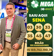 Empresário ganhou prêmio em bolão feito na própria lotérica Foto: Reprodução/Instagram @loteriaaldeota