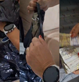 Mala com dinheiro é encontrada pela PF em nova fase da operação contra fraude do INSS  Foto: Divulgação/PF