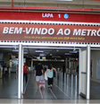 Crime teria ocorrido no banheiro da estação da Lapa, em Salvador  Foto: Divulgação/CCR Metrô Bahia